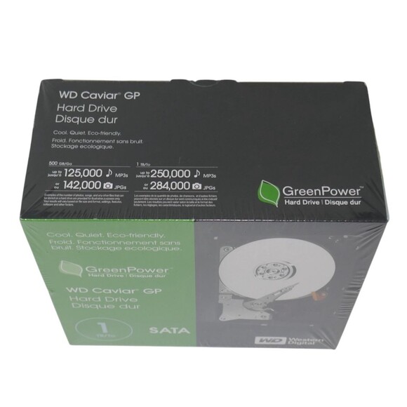 Western Digital Caviar Green Hard Drive 1TB WD10000CSRTL SEALED - Picture 7 of 8